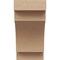 Ekena Millwork 4"W x 4"D x 8"H Wide Mediterranean Rough Cedar Woodgrain TimberThane Corbel, Primed Tan CORUR04X04X08MEDRCPR - alternate 6